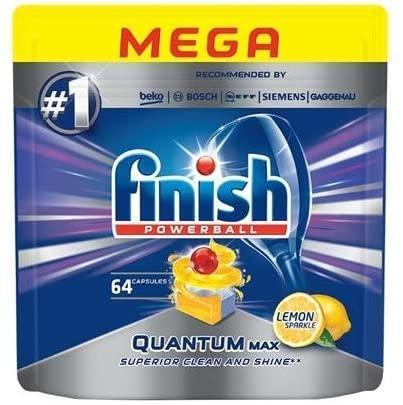 FINISH Tabs Quantum Max a64 LEMON/для посудомоечных машин