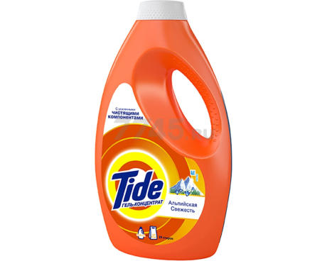 TIDE 1,235 л гель для стирки АЛЬПИЙСКАЯ СВЕЖЕСТЬ