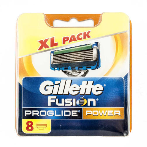 GILLETTE FUSION PROGLADE сменные кассеты для бритья 8шт.