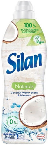 SILAN кондиционер для белья 770ML COCONUT WATER&MINERALS