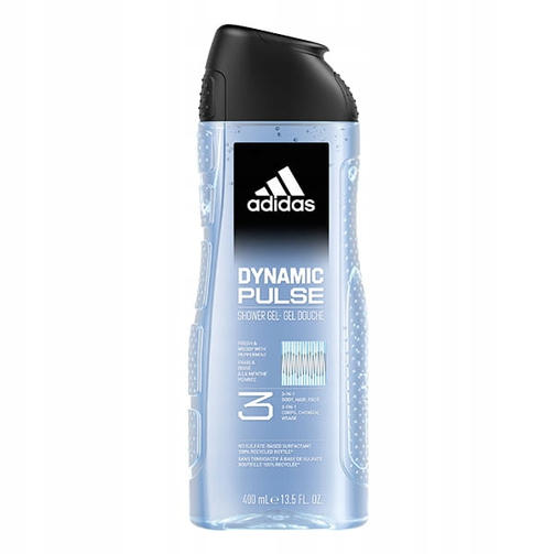 ADIDAS 400ML MEN NEW DYNAMIC PULSE 3w1/гель для душа