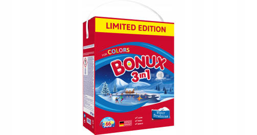BONUX стиральный порошок 4,95 кг REGULAR МОРОЗНАЯ СВЕЖЕСТЬ(66 стирок)