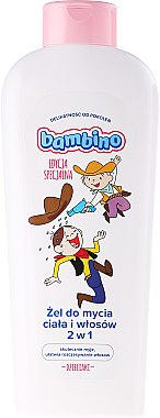 BAMBINO 400ML шампунь и гель для душа 2 в 1 КОВБОЙ