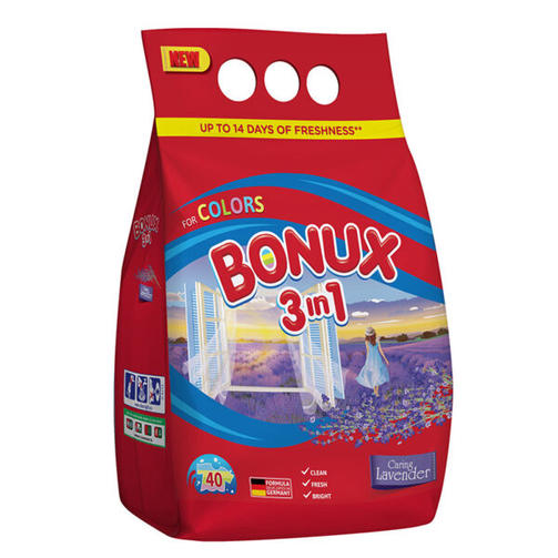BONUX стиральный порошок 3 кг COLOR ЛАВАНДА (40 стирок)