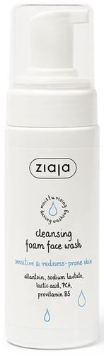 ZIAJA пена для умывания лица очищающая 150ML/для чувствит. и склонной к покраснению кожу