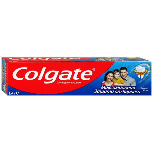 COLGATE 100 мл МАКСИМАЛЬНАЯ ЗАЩИТА ОТ КАРИЕСА СВЕЖАЯ МЯТА