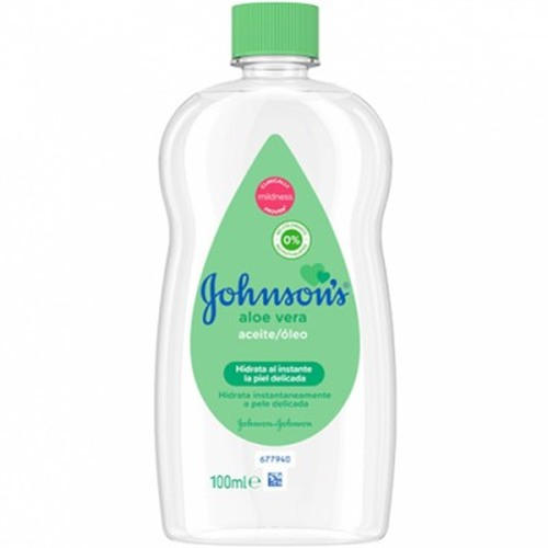 JOHNSON`S BABY 100мл увлажняющее масло ALOE VERA