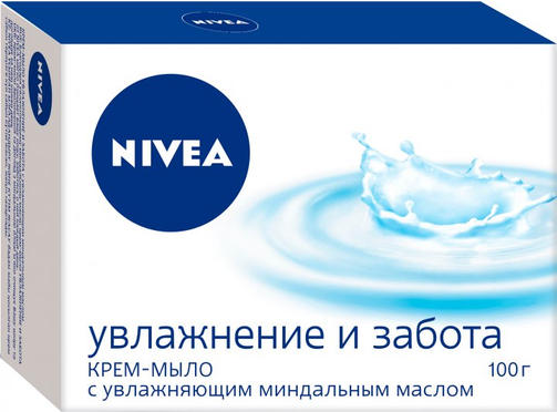 NIVEA мыло УВЛАЖНЕНИЕ И ЗАБОТА 100 гр