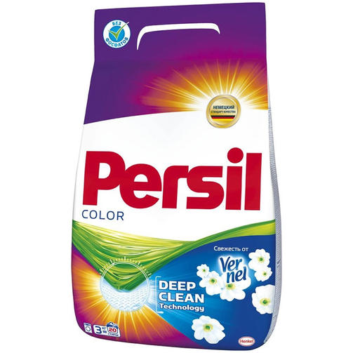 PERSIL стиральный порошок 3 кг COLOR свежесть от VERNEL