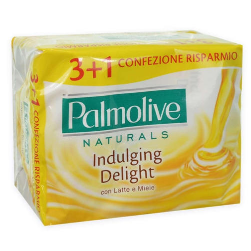 PALMOLIVE NATURALS 4*90г мыло MLEKO I MIÓD/ молоко и мед
