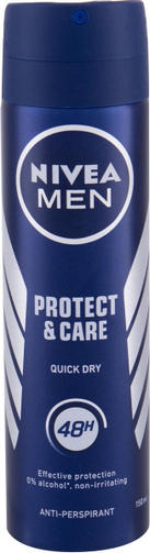 NIVEA дезодорант спрей 150 ML MEN PROTECT&CARE