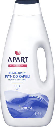 APART крем гель для душа ,пена для ванны 1500ML ЛИЛИЯ