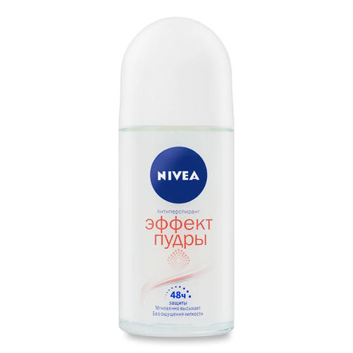 NIVEA дезодорант ролик 50 ML ЭФФЕКТ ПУДРЫ