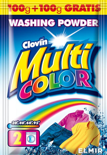 MULTICOLOR стиральный порошок 200 гр /2 стирки