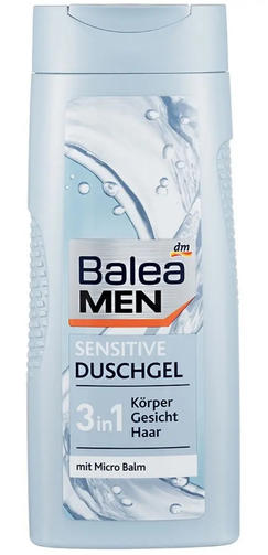 BALEA MEN гель для душа 300ML SENSITIVE 3w1/для чувствительной кожи