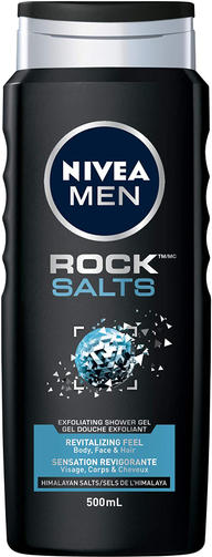 NIVEA гель для душа 500ML MEN ROCK SALT/Каменная соль