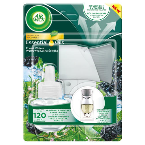 AIR WICK электрический освежитель воздуза 19ML WĘDRÓWKA LEŚNĄ ŚCIEŻKĄ /комплект Поход по Лесной Троп