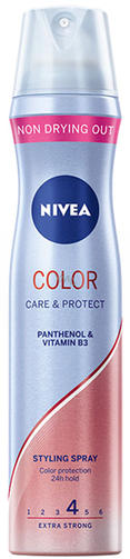 NIVEA лак для волос COLOR CARE&PROTECT 4 extra str. 250мл/защита цвета