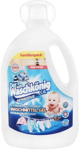 DER WASCHKONIG C.G.гель для стирки 3,305 л SENSETIVE/110 стирок