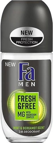 FA DEO ROLL-ON 50ML MEN MINT&BERGAMOT/дезодорант ролик