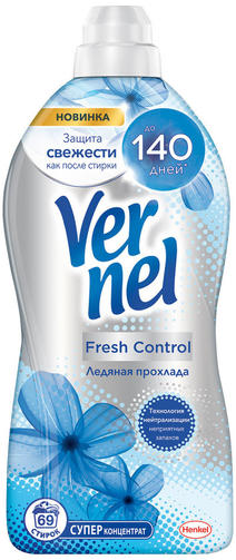 VERNEL кондиционер для белья 1,74L FRESH Ледяная Прохлада