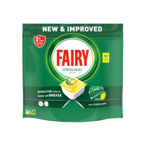 FAIRY 70шт ALL IN ONE LEMON/таблетки для посудомоечных машин