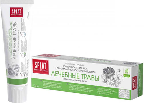 SPLAT PROFESSIONAL зубная паста 100мл ЛЕЧЕБНЫЕ ТРАВА