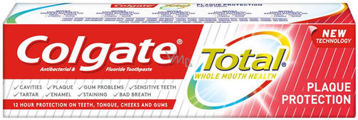 COLGATE 75ML TOTAL PLAQUE PROTECTION/защита от зубного налета/зубная паста