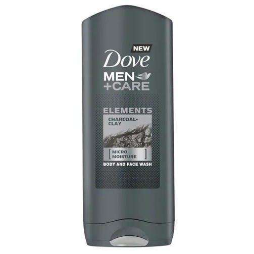 DOVE гель для душа 400мл MEN CHARCOAL CLAY/Древесный уголь