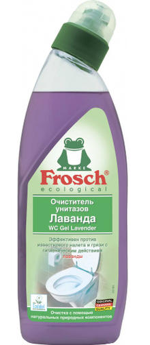 FROSCH 750ML чистящее средство для унитазов ЛАВАНДА