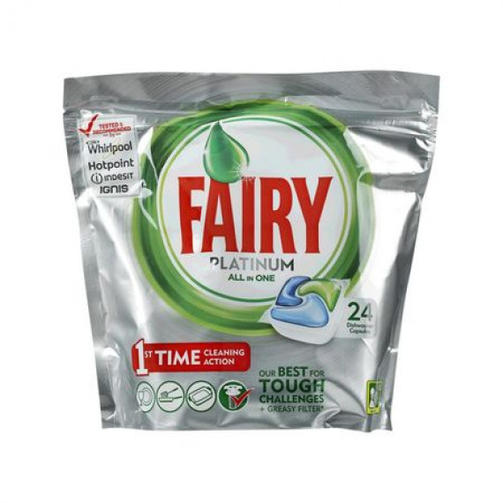FAIRY 24шт PLATINUM REGULAR /таблетки для посудомоечных машин 