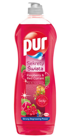 PUR средство для посуды бальзам RASPBERRY&RED CURRANT 750 мл
