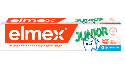 ELMEX 75ML JUNIOR 6-12 лет/зубная паста