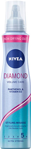 NIVEA пенка для волос DIAMOND VOLUME 150мл/пенка для укладки