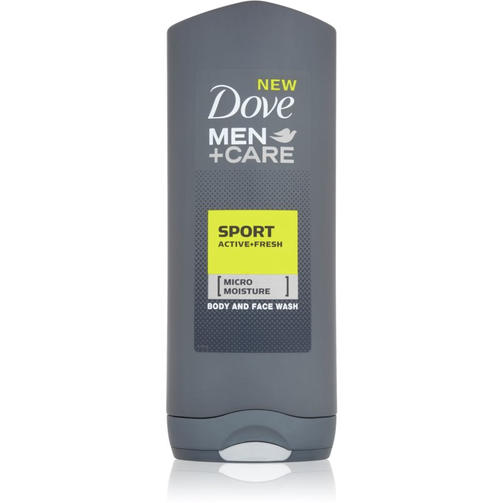 DOVE гель для душа 400мл MEN SPORT ACTIVE+FRESH/Освежающий