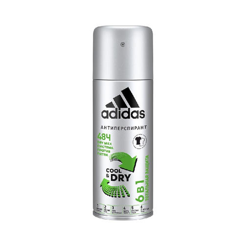 ADIDAS 150ML MEN COOL&DRY 6w1/дезодорант-спрей