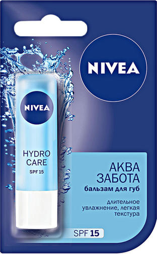 NIVEA помада-бальзам АКВА УХОД
