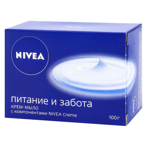 NIVEA мыло ПИТАНИЕ И ЗАБОТА 100 гр