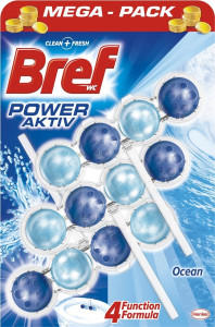BREF туалетный блок 3*50G POWER Океан/триопак