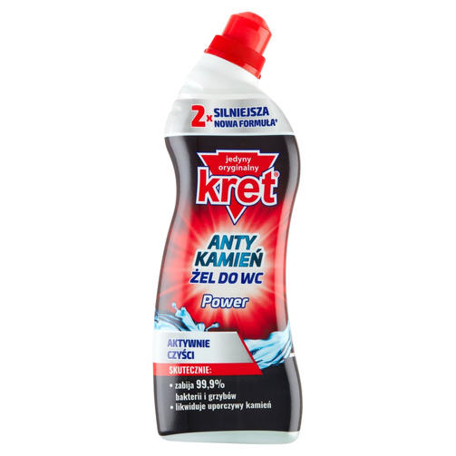 KRET WC гель для унитаза Power Anty Kamień 750 мл