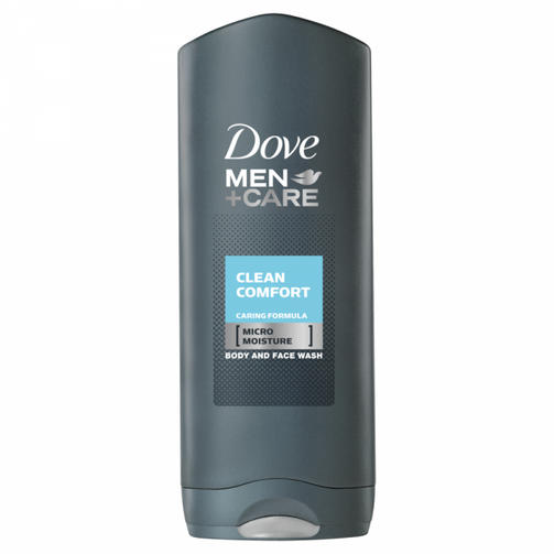 DOVE гель для душа 250мл MEN CLEAN COMFORT