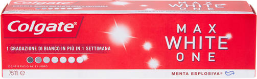 COLGATE 75ML Max White One/отбеливающая/зубная паста