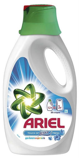 ARIEL 1,3 L гель для стирки ЛЕНОР эффект
