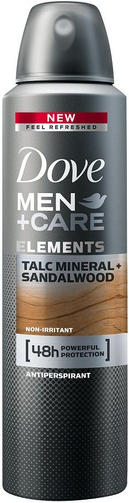 DOVE DEO SPRAY 150ML MEN MINERAL&SANDAL WOOD/дезодорант-спрей