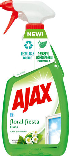 AJAX 500 ML средство для мытья стекол ЦВЕТОЧНЫЙ АРОМАТ/спрей