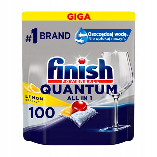 FINISH Tabl Quantum All in One a100 LEMON/для посудомоечных машин